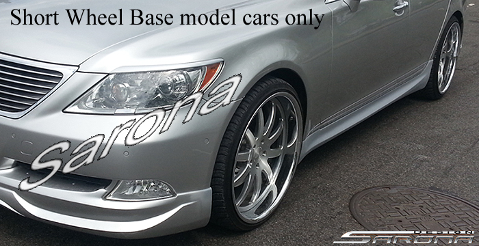 Custom Lexus LS460  Sedan Side Skirts (2006 - 2011) - $590.00 (Part #LX-021-SS)